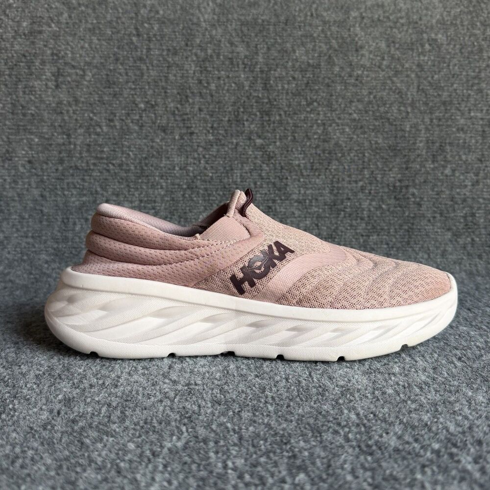 HOKA One Ora Recovery Shoe 2 Women’s Size 9 Pink Mauve Slip On 1119398 FMCL